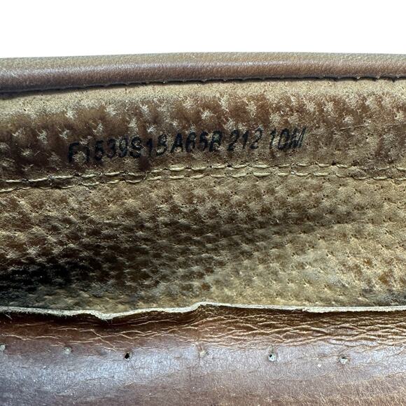 John Varvatos‎ USA Leather Driving Loafers Brown Metal Bit Moc Toe Mens 10M main image 10